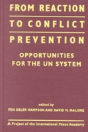 From Reaction To Conflict Prevention - Preview