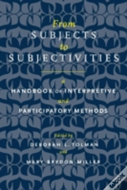 Capa do artigo From Subjects To Subjectivities