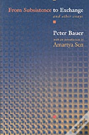 Capa do artigo From Subsistence To Exchange And Other Essays