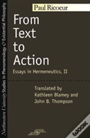 Capa do artigo From Text To Action: Essays In Hermeneutics Vol 2