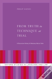 Capa do artigo From Truth To Technique At Trial