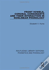 Capa do artigo Front Vowels, Coronal Consonants And Their Interaction In Nonlinear Phonology