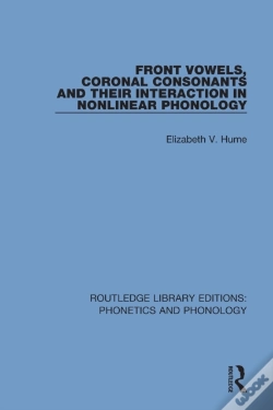 Capa do artigo Front Vowels, Coronal Consonants And Their Interaction In Nonlinear Phonology