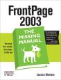 Frontpage 2003: The Missing Manual - Preview