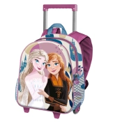 Capa do artigo Frozen 2 Castle Mochila 3D com Rodas Pequena, Multicolorido