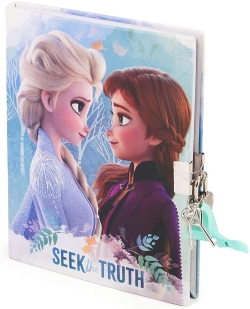 Capa do artigo Frozen 2 Seek Diary with Key, Turquoise