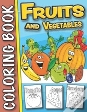 Fruits And Vegetables Coloring Book