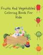 Fruits And Vegetables Coloring Book For Kids - Preview