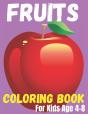 Fruits Coloring Book For Kids Age 4-8 - Preview