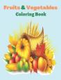 Fruits & Vegetables Coloring Book - Preview