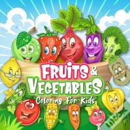 Fruits & Vegetables Coloring Book For Kids