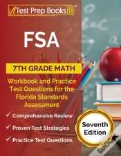 Capa do artigo Fsa 7th Grade Math Workbook And Practice Test Questions For The Florida Standards Assessment (Seventh Edition)