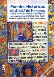 Capa do artigo Fuentes Históricas De Alcalá De Henares Textos Constitucionales (S. Xviii) Y Registro De Graduados U