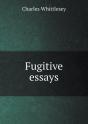 Fugitive Essays - Preview