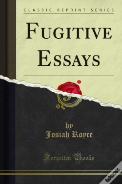 Capa do artigo Fugitive Essays