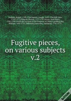 Capa do artigo Fugitive Pieces On Various Subjects Volume 2