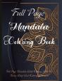 Full Page Mandala Coloring Book - Preview