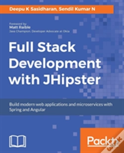 Capa do artigo Full Stack Development With Jhipster