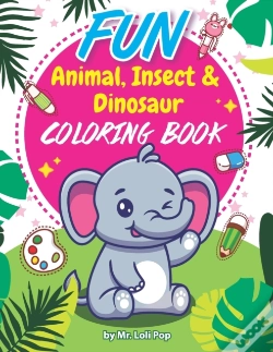 Capa do artigo Fun Animal, Insect & Dinosaur Coloring Book