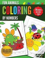 Fun Animals Coloring By Numbers