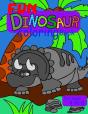Fun Dinosaur Coloring Book For Ages 4 To 8 - Preview