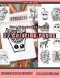 Fun & Cute Doodles For Kids, 22 Coloring Pages - Preview
