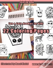 Capa do artigo Fun & Cute Doodles For Kids, 22 Coloring Pages