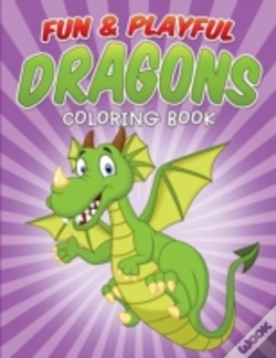 Capa do artigo Fun & Playful Dragons Coloring Book