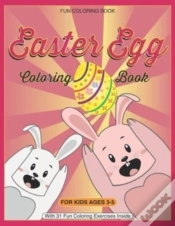 Capa do artigo Fun Easter Egg Coloring Book For Kids Ages 3-5
