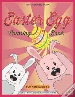 Capa do artigo Fun Easter Egg Coloring Book For Kids Ages 3-5
