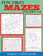 Fun First Mazes For Kids 4-8 - Preview