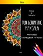 Fun Geometric Mandala Anti-Stress Coloring Book For Adults - Preview