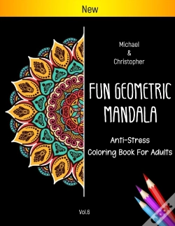 Capa do artigo Fun Geometric Mandala Anti-Stress Coloring Book For Adults