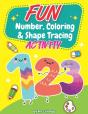 Fun Number, Coloring & Shape Tracing Activity - Preview