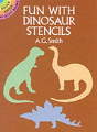 Fun With Dinosaur Stencils - Preview