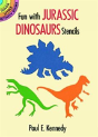 Fun With Jurassic Dinosaurs Stencils - Preview