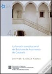Capa do artigo Funcion Constitucional Del Estatuto