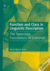 Capa do artigo Function And Class In Linguistic Description