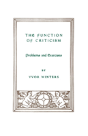 Function Of Criticism - Preview