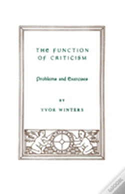 Capa do artigo Function Of Criticism