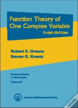 Capa do artigo Function Theory Of One Complex Variable