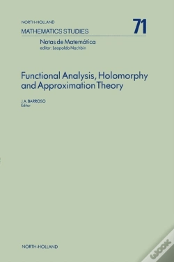 Capa do artigo Functional Analysis, Holomorphy And Approximation Theory