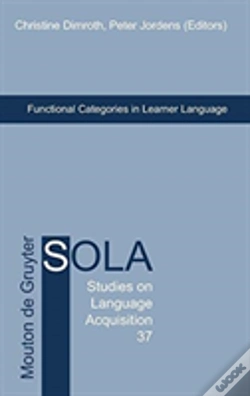 Capa do artigo Functional Categories In Learner Language