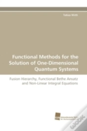 Capa do artigo Functional Methods For The Solution Of One-Dimensional Quantum Systems