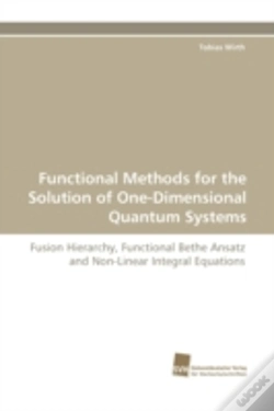 Capa do artigo Functional Methods For The Solution Of One-Dimensional Quantum Systems