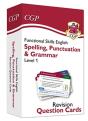 Functional Skills English Revision Question Cards: Spelling, Punctuation & Grammar - Level 1 - Preview