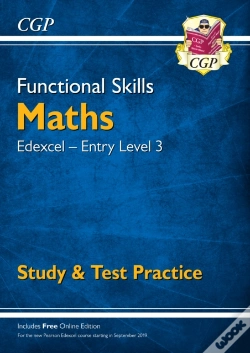 Capa do artigo Functional Skills Maths: Edexcel Entry Level 3 - Study & Test Practice
