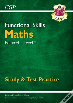 Capa do artigo Functional Skills Maths: Edexcel Level 2 - Study & Test Practice