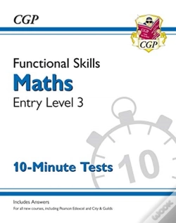 Capa do artigo Functional Skills Maths Entry Level 3 - 10 Minute Tests