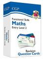 Functional Skills Maths Revision Question Cards - Entry Level 3 - Preview